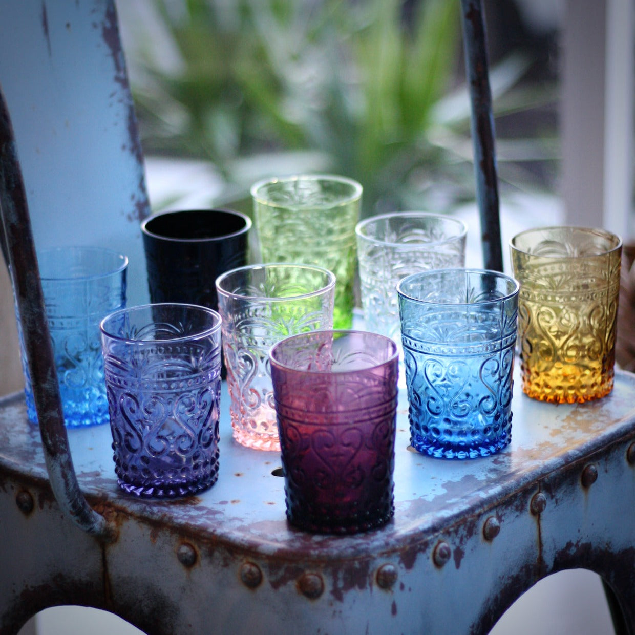Coloured Glassware - Casa e Cucina