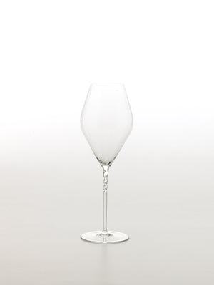 JCL Sparking Wine Mouth Blown Glass (Set of 4)