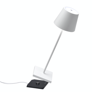POLDINA PRO Portable Lamp - MATT WHITE